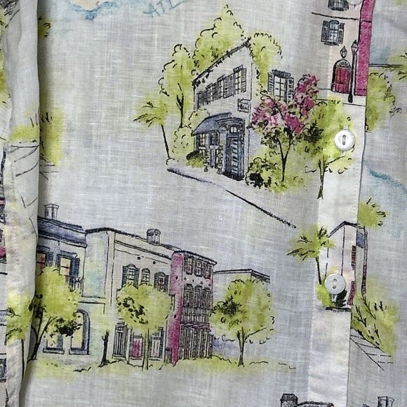 Chicos No Iron Linen Size 1 Us 8/10 EUC - Picture 3 of 11